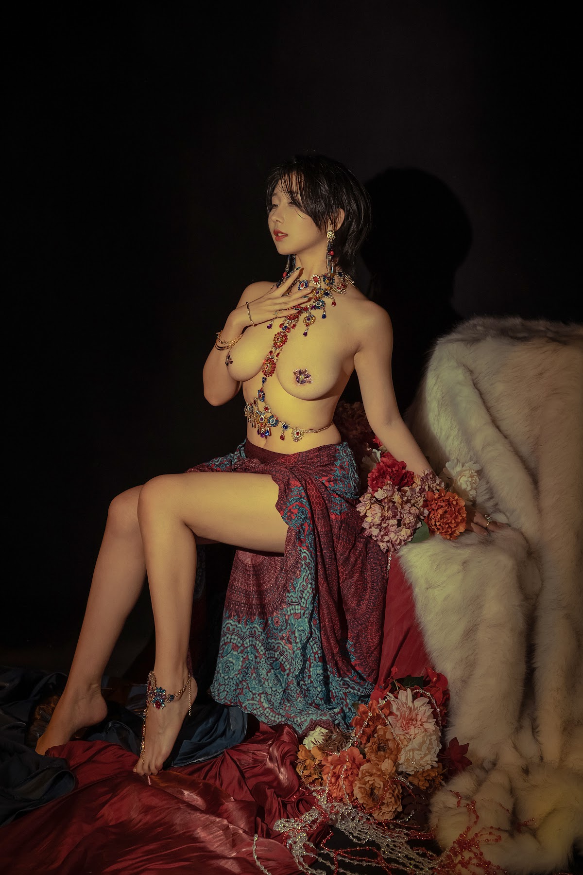 Coser@云溪溪 (Yunx1x1) Vol.038 奶桃 Topaz黄宝石 - P21