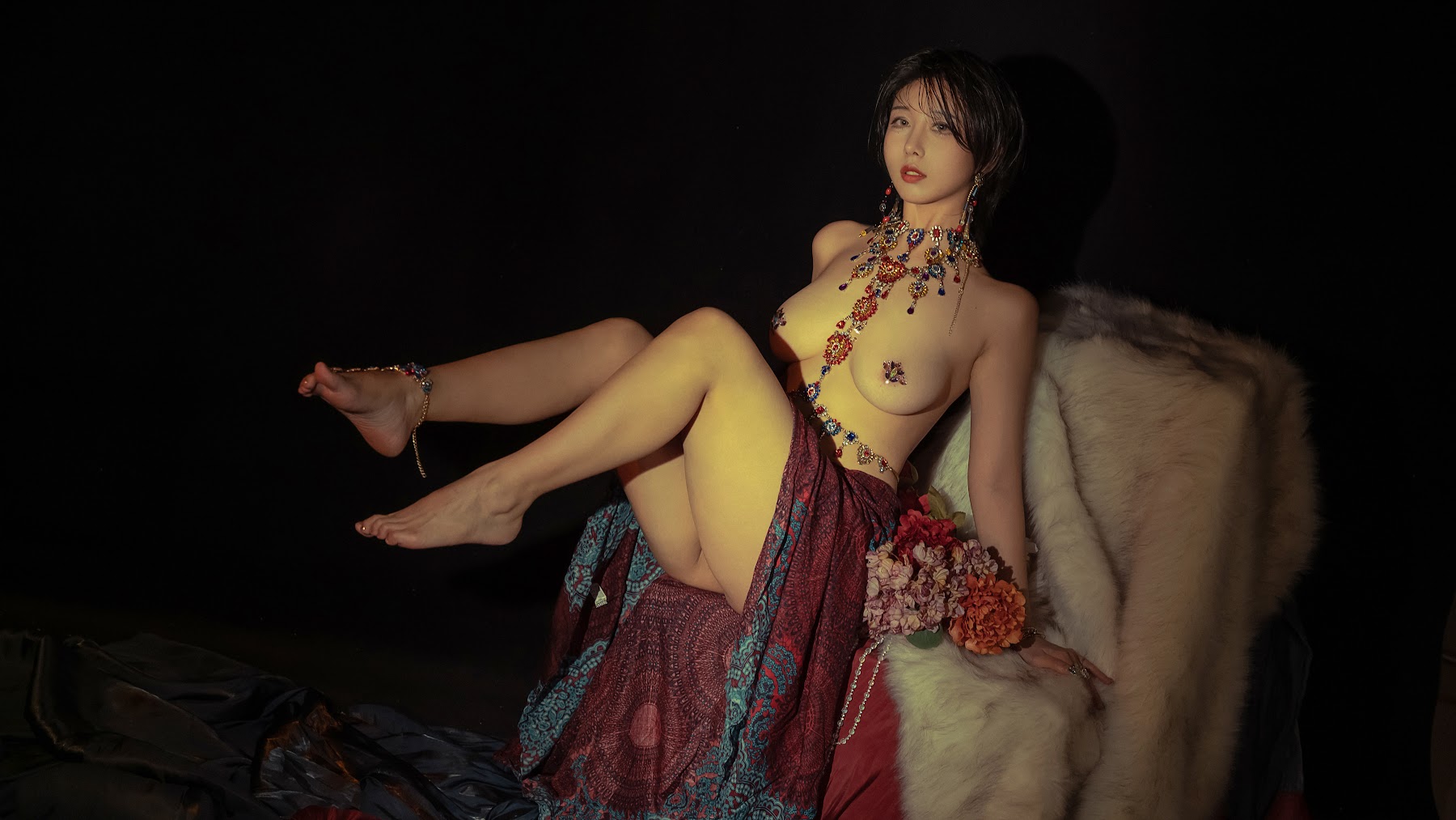 Coser@云溪溪 (Yunx1x1) Vol.038 奶桃 Topaz黄宝石 - P29