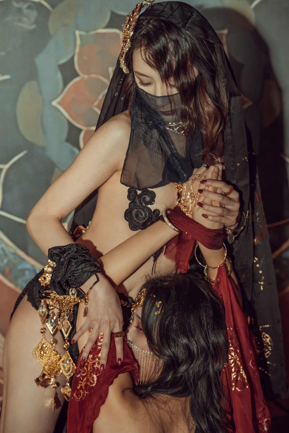 Coser@云溪溪 (Yunx1x1) Vol.044 奶桃-双人古风 - P1