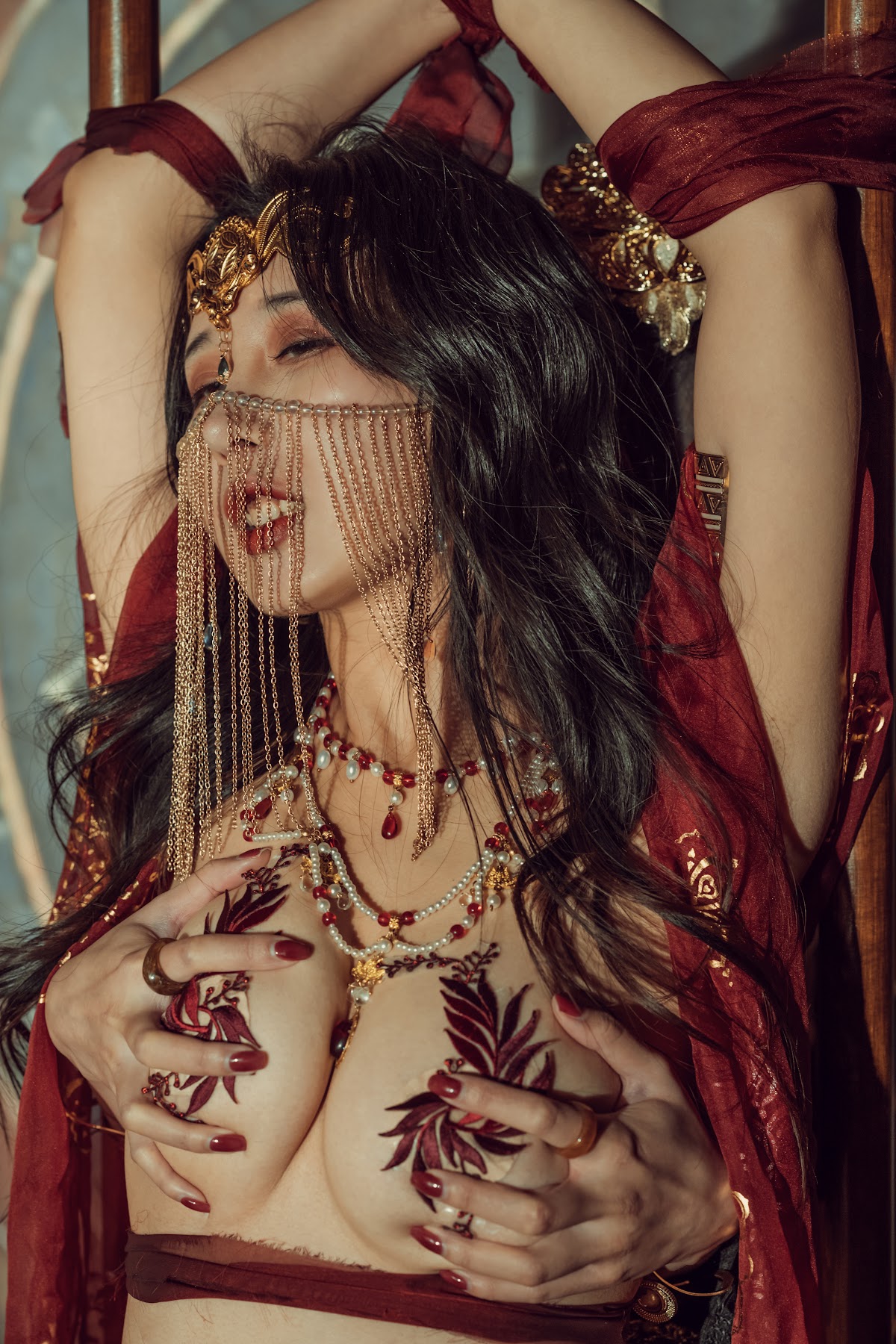 Coser@云溪溪 (Yunx1x1) Vol.044 奶桃-双人古风 - P24