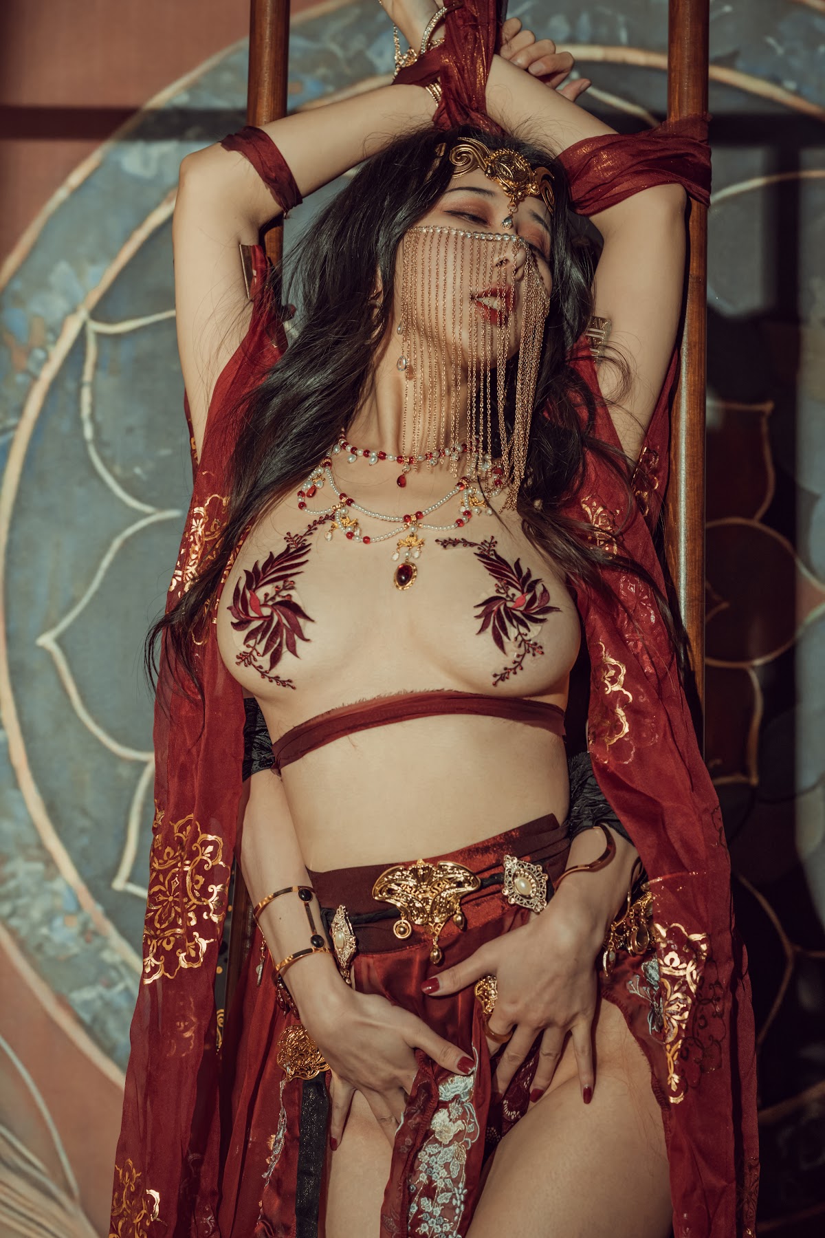 Coser@云溪溪 (Yunx1x1) Vol.044 奶桃-双人古风 - P26