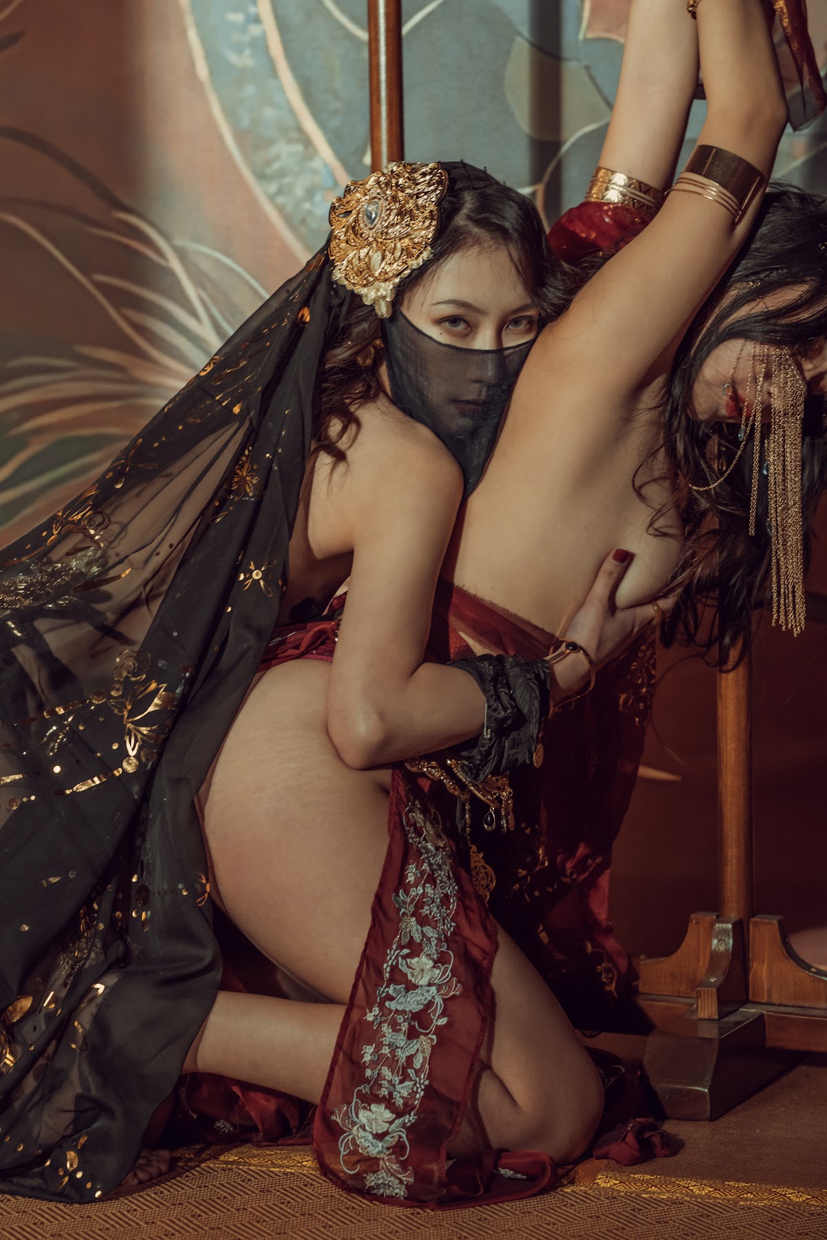 Coser@云溪溪 (Yunx1x1) Vol.044 奶桃-双人古风 - P34