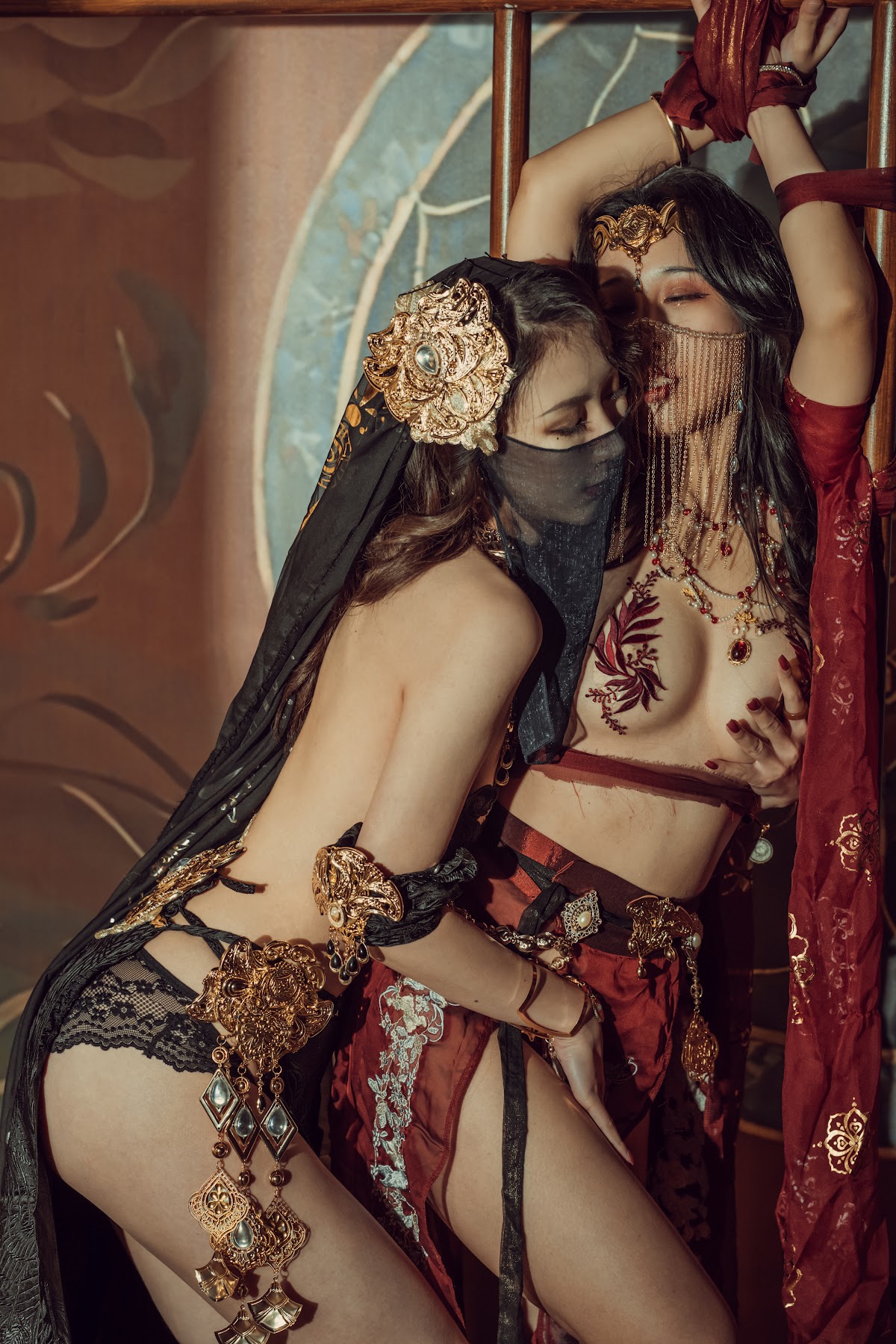 Coser@云溪溪 (Yunx1x1) Vol.044 奶桃-双人古风 - P39