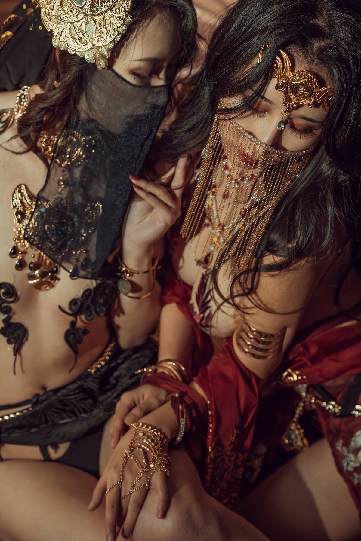 Coser@云溪溪 (Yunx1x1) Vol.044 奶桃-双人古风 - P45