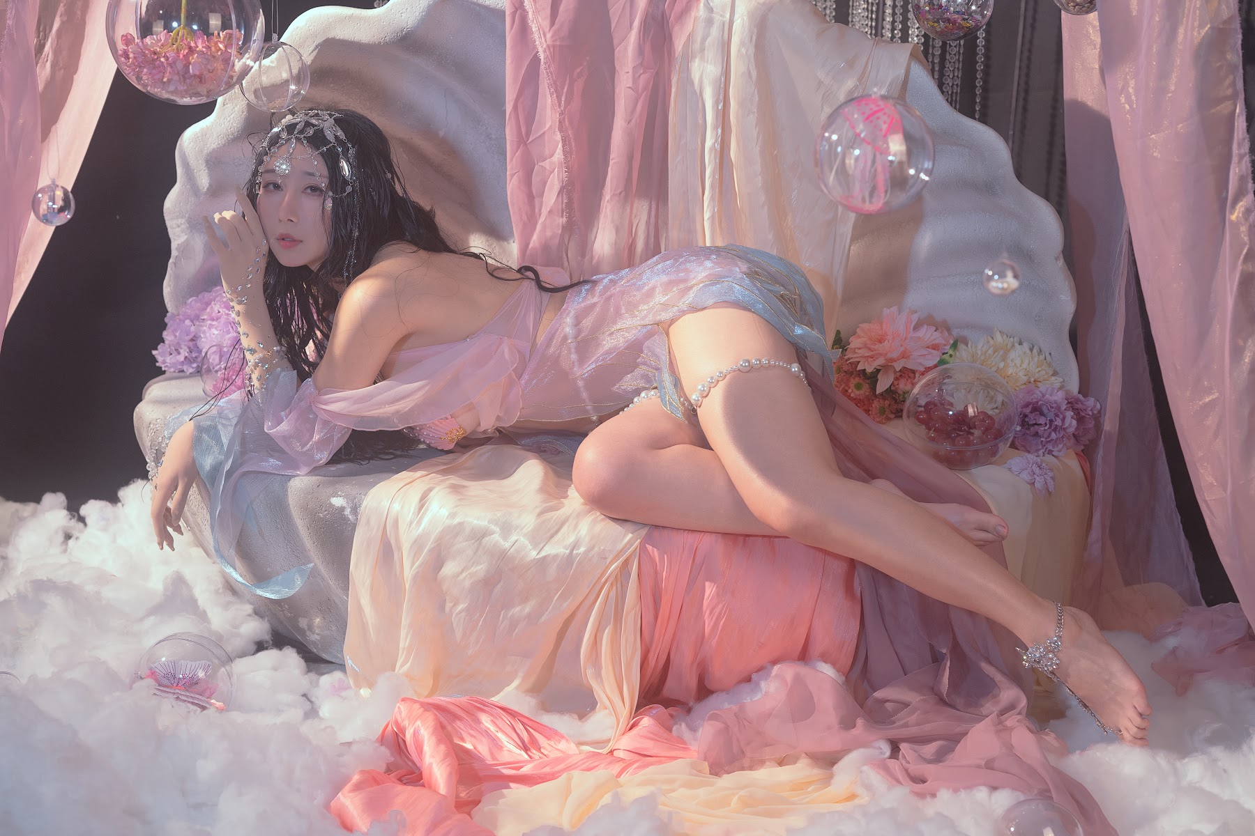 Coser@云溪溪 (Yunx1x1) Vol.053 奶桃 海的女儿 - P35