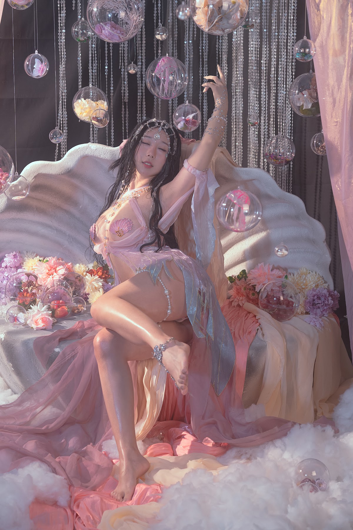 Coser@云溪溪 (Yunx1x1) Vol.053 奶桃 海的女儿 - P39