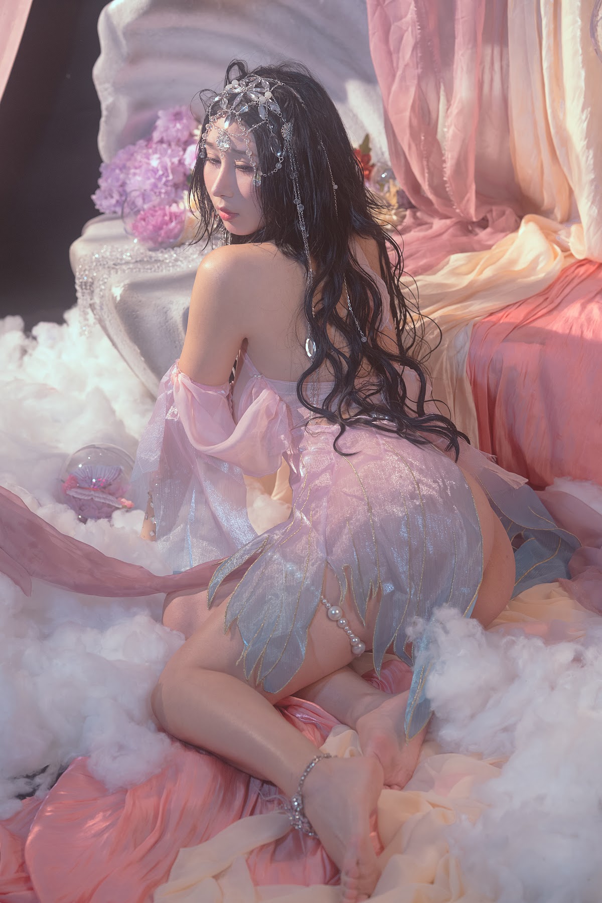 Coser@云溪溪 (Yunx1x1) Vol.053 奶桃 海的女儿 - P6
