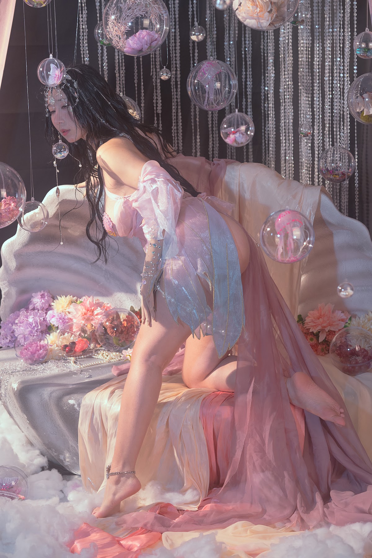 Coser@云溪溪 (Yunx1x1) Vol.053 奶桃 海的女儿 - P7