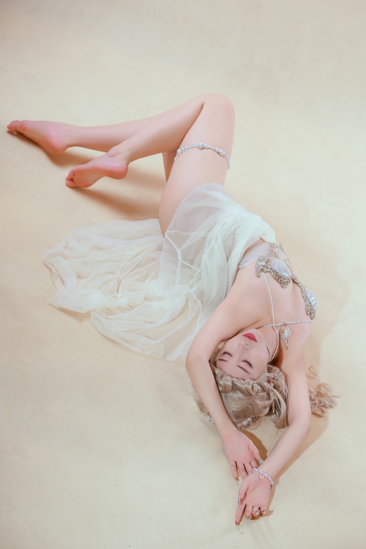 Coser@云溪溪 (Yunx1x1) Vol.057 珊迦娜·人鱼（奶桃桃） - P8