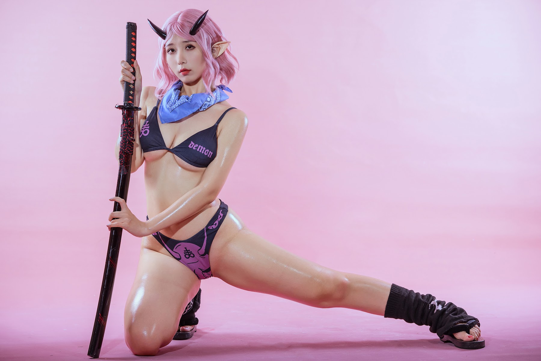 Coser@云溪溪 (Yunx1x1) Vol.059 御前二叶·鬼人 - P11