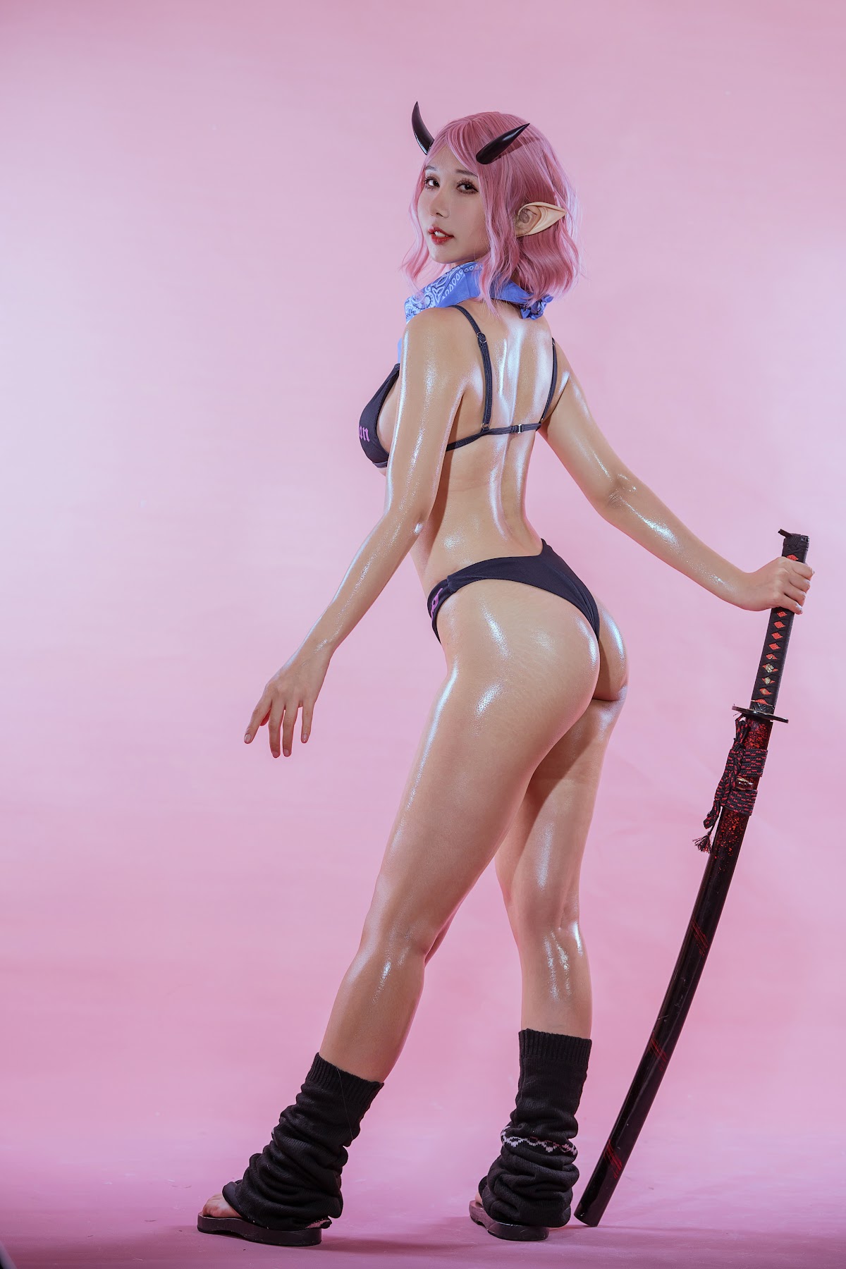 Coser@云溪溪 (Yunx1x1) Vol.059 御前二叶·鬼人 - P22