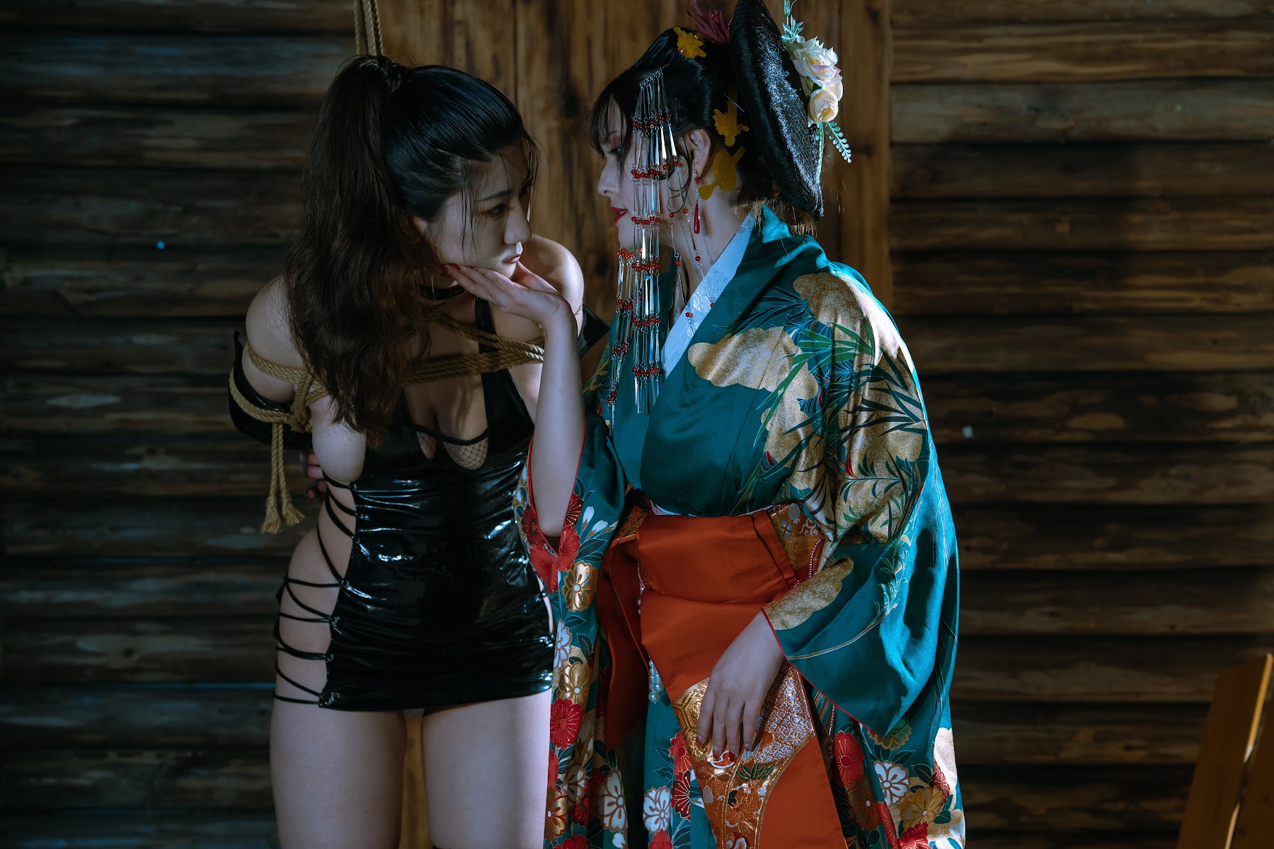 Coser@云溪溪 (Yunx1x1) Vol.066 Natsuko夏夏子星澜是澜澜叫澜妹呀 – 花魁忍者 - P9