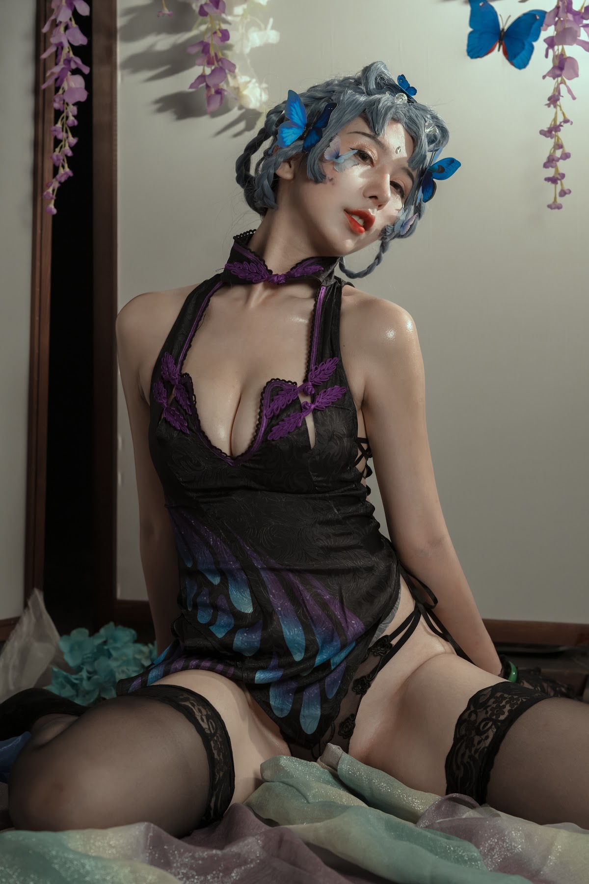 Coser@云溪溪 (Yunx1x1) – 奶桃蝴蝶 - P27
