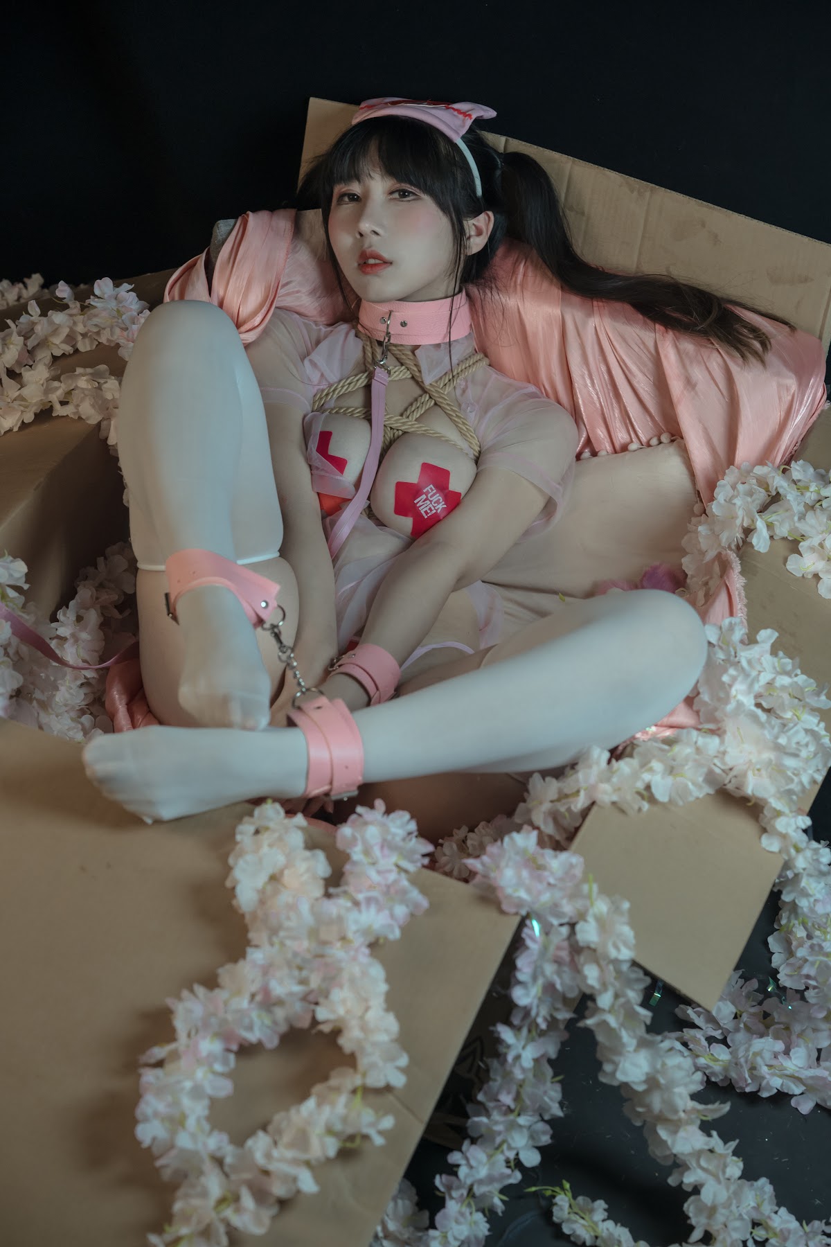 Coser@云溪溪 (Yunx1x1) Vol.003 奶桃护士 - P23