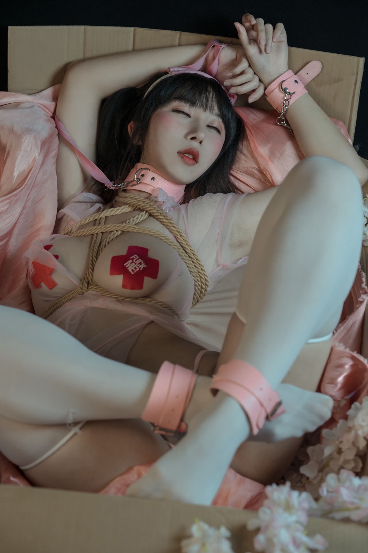 Coser@云溪溪 (Yunx1x1) Vol.003 奶桃护士 - P8