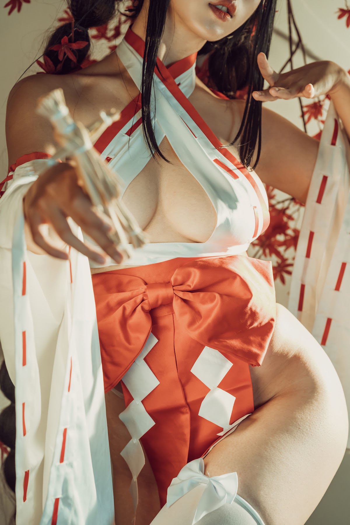 Coser@云溪溪 (Yunx1x1) Vol.004 奶桃巫女 - P8