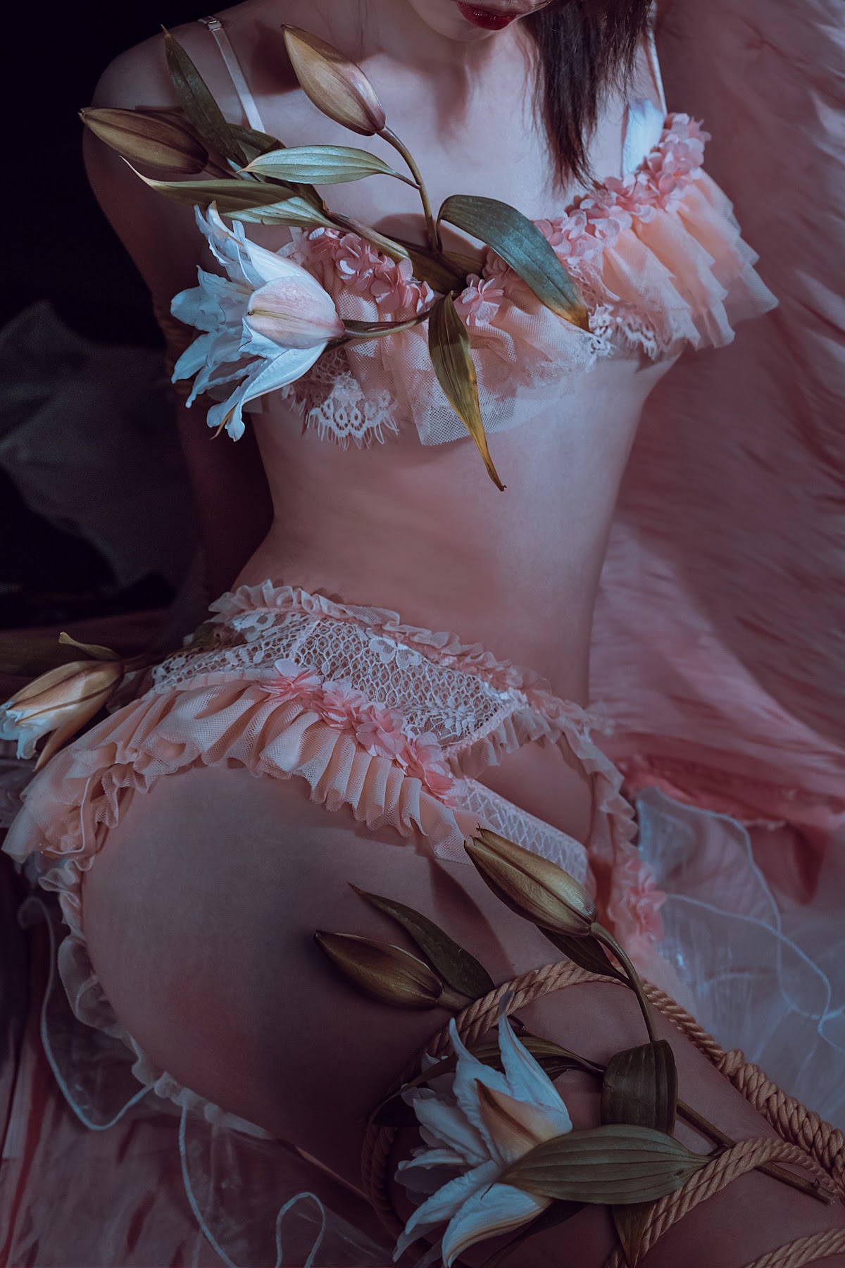 Coser@云溪溪 (Yunx1x1) Vol.007 花与绳 - P41