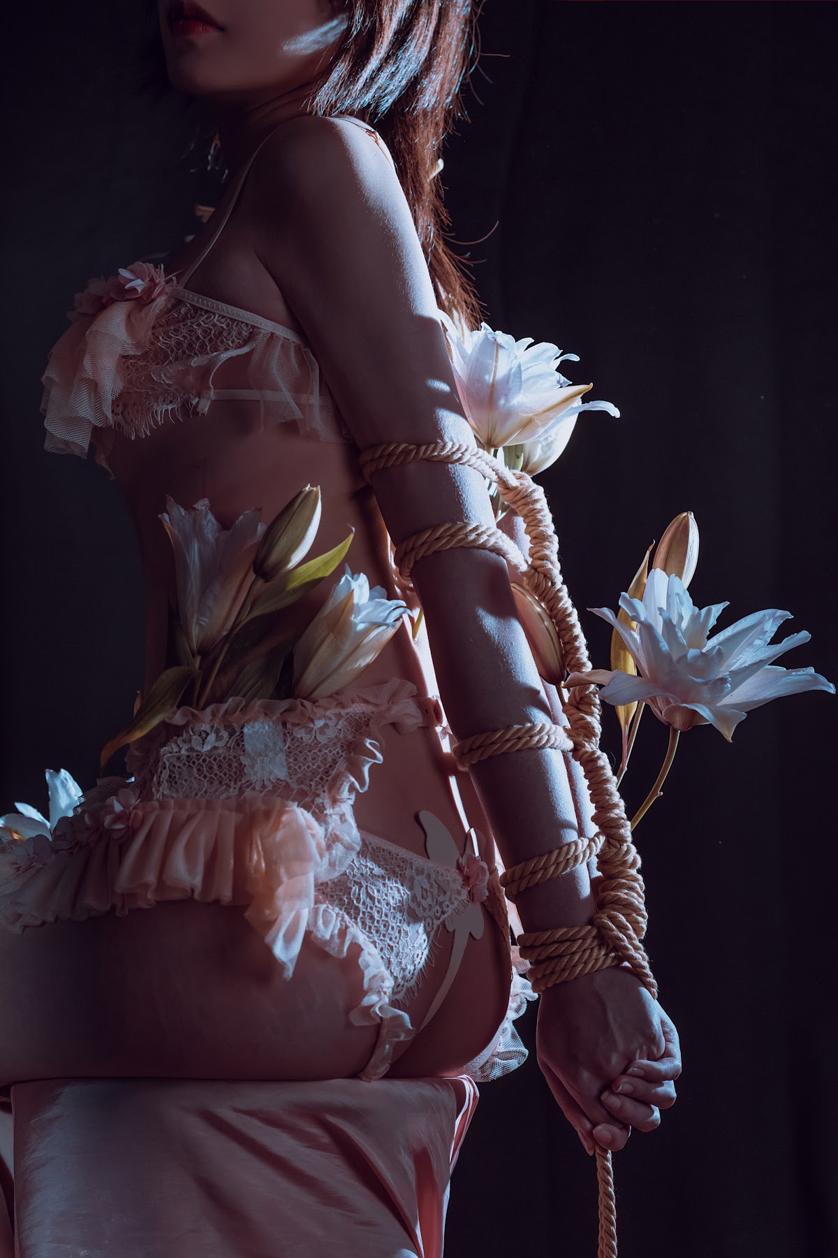 Coser@云溪溪 (Yunx1x1) Vol.007 花与绳 - P44