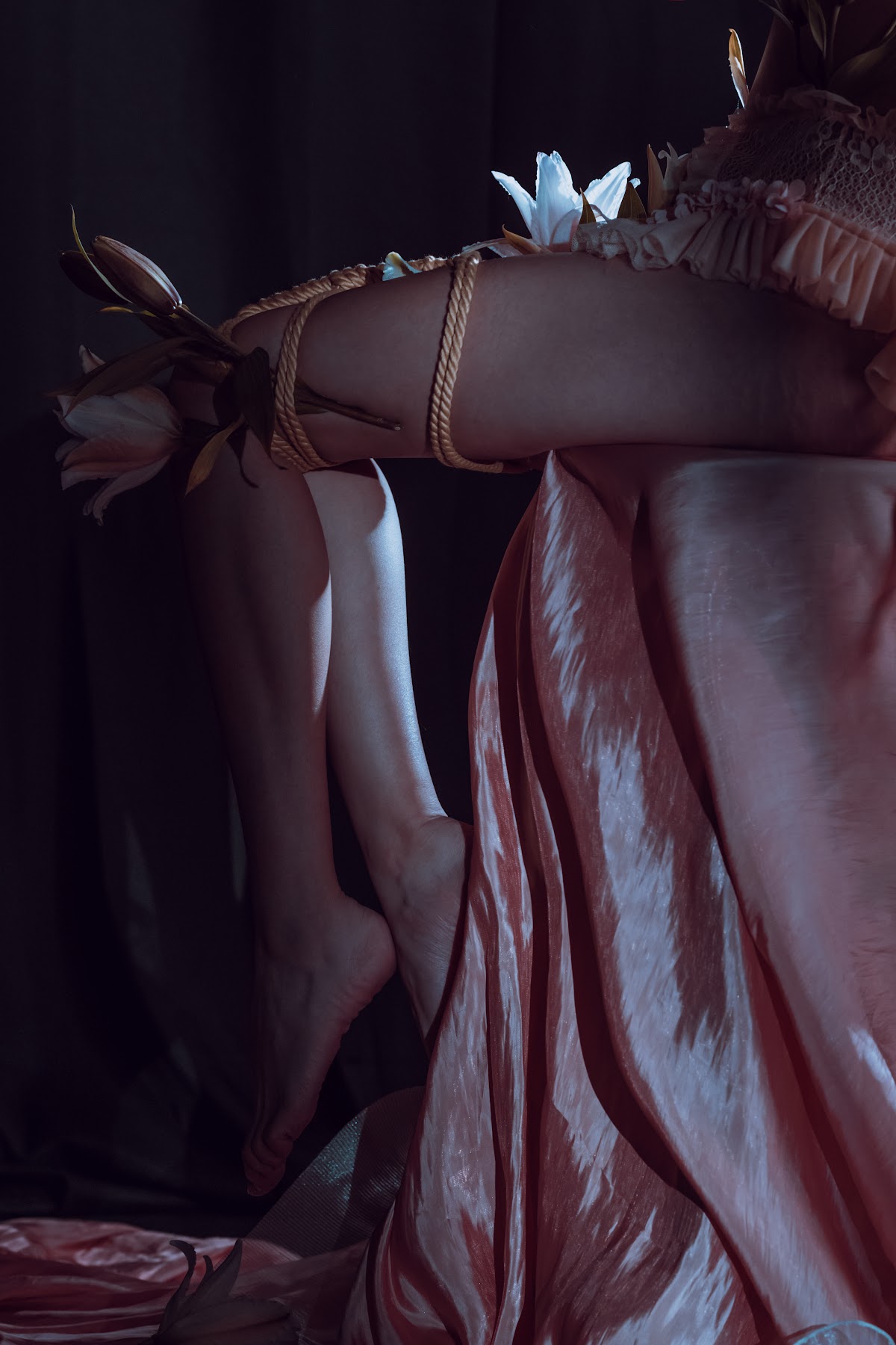 Coser@云溪溪 (Yunx1x1) Vol.007 花与绳 - P48