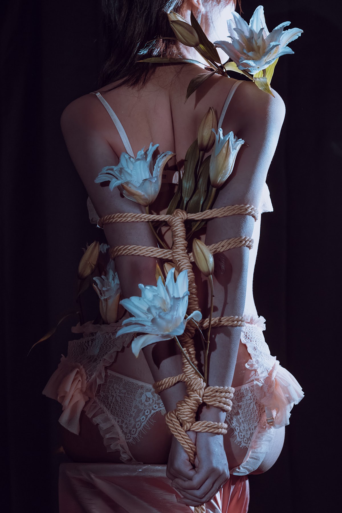 Coser@云溪溪 (Yunx1x1) Vol.007 花与绳 - P49