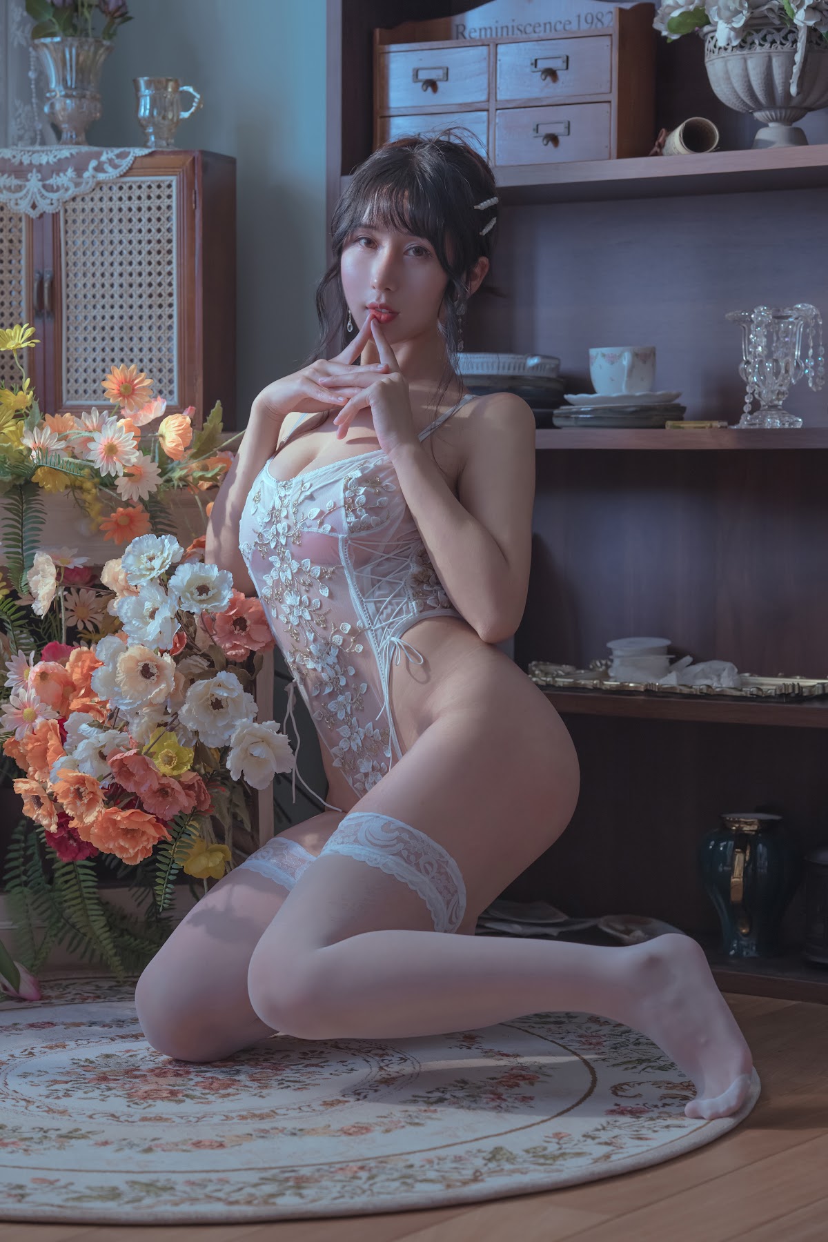 Coser@云溪溪 (Yunx1x1) Vol.011 奶桃 人妻 - P34