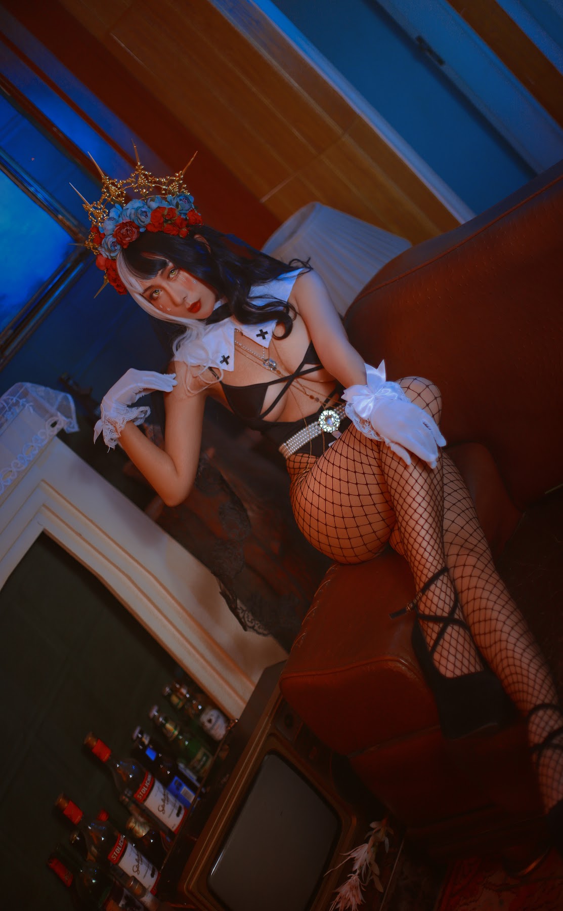 Coser@云溪溪 (Yunx1x1) Vol.017 奶桃 修女 - P14