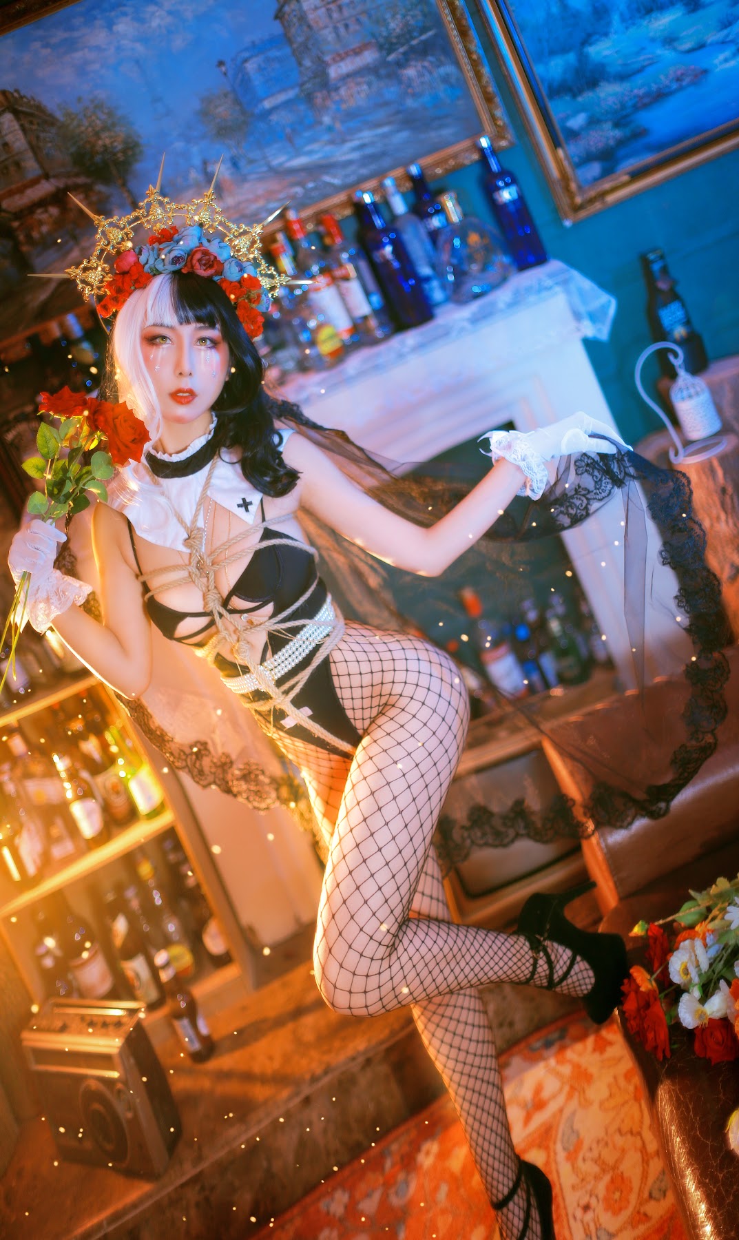 Coser@云溪溪 (Yunx1x1) Vol.017 奶桃 修女 - P1