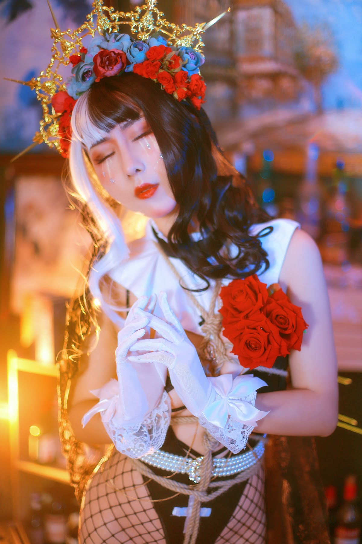 Coser@云溪溪 (Yunx1x1) Vol.017 奶桃 修女 - P4