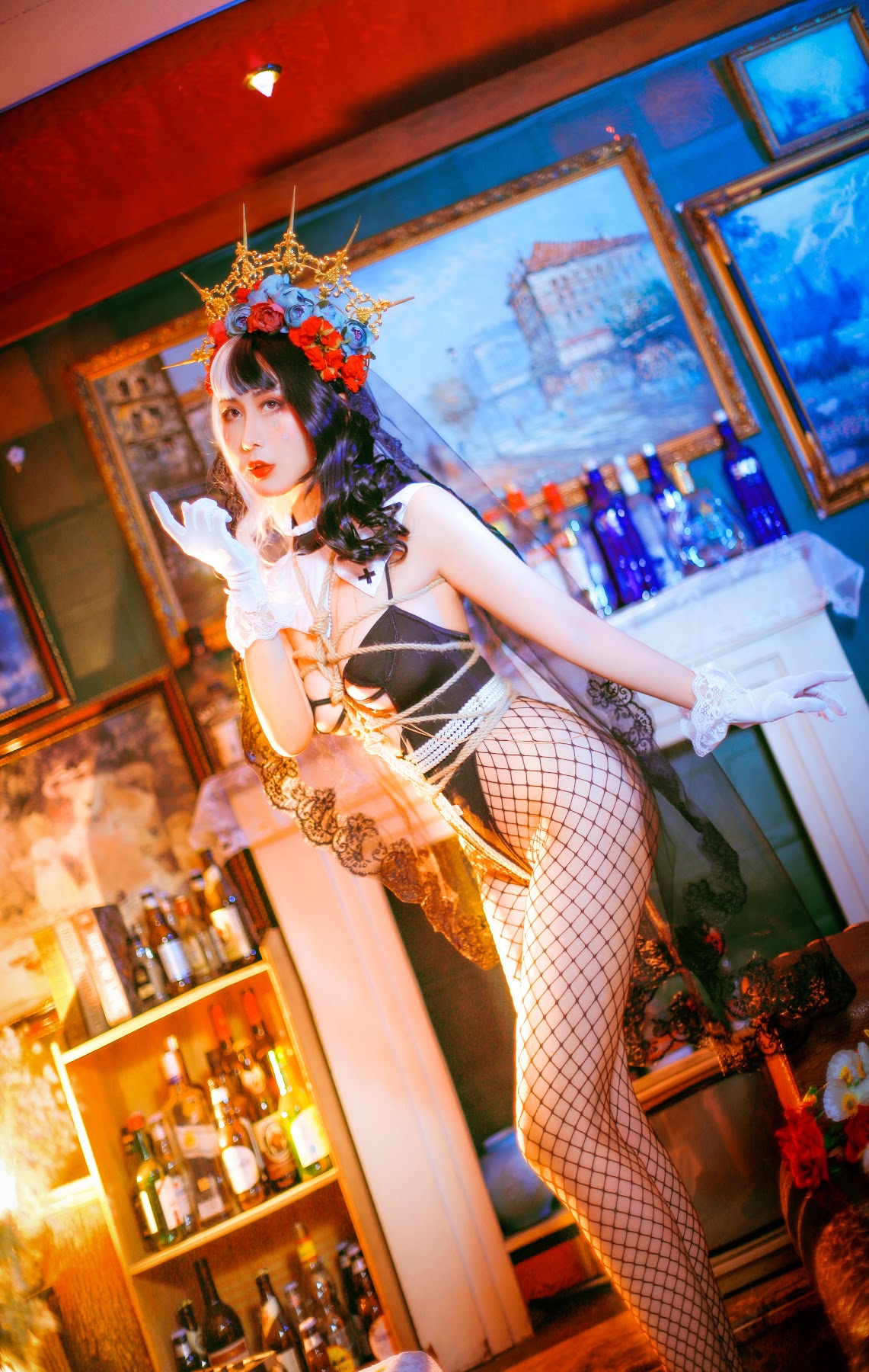 Coser@云溪溪 (Yunx1x1) Vol.017 奶桃 修女 - P5