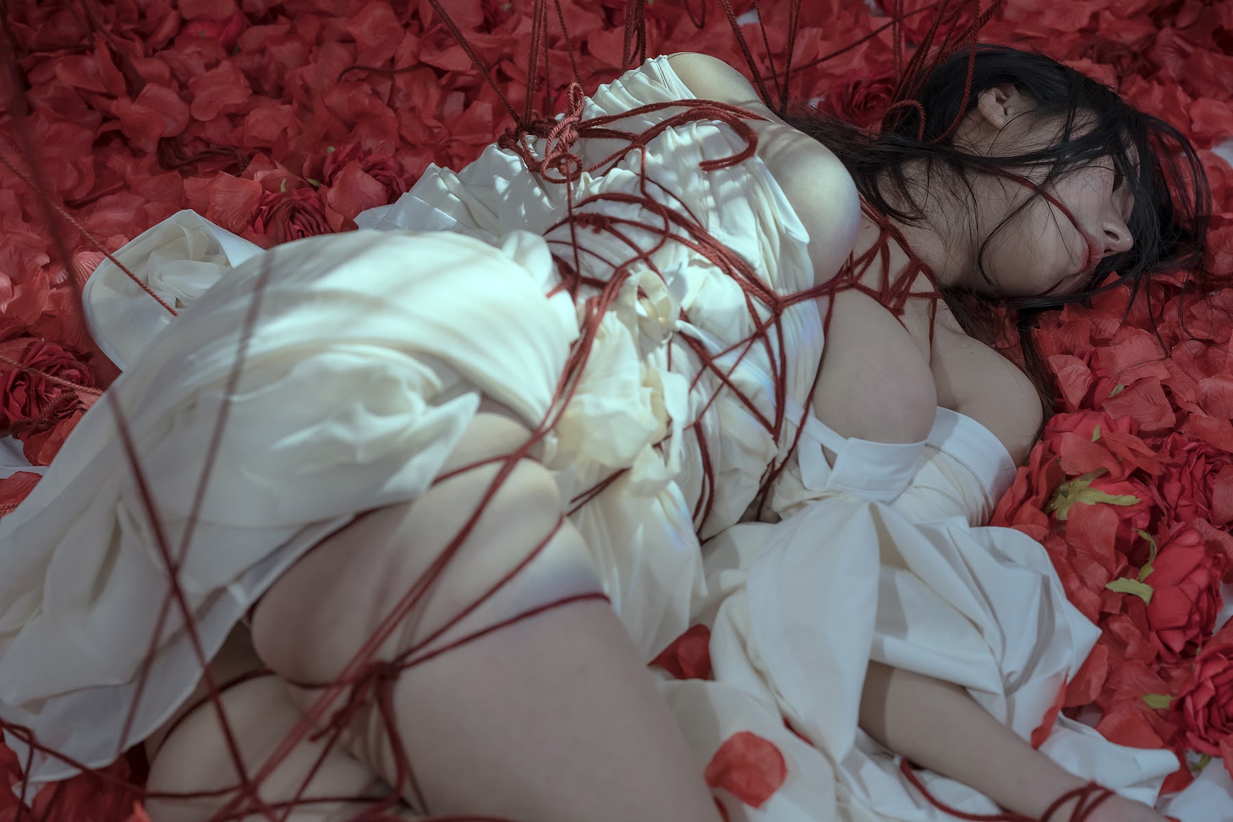 Coser@云溪溪 (Yunx1x1) Vol.020 奶桃 囚鸟 - P56