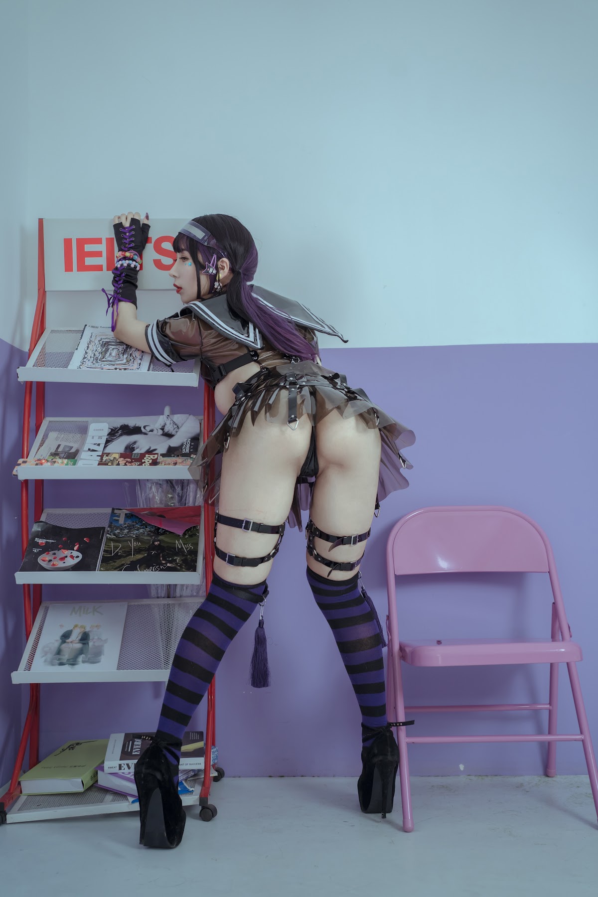 Coser@云溪溪 (Yunx1x1) Vol.029 奶桃 幻想学院 - P12