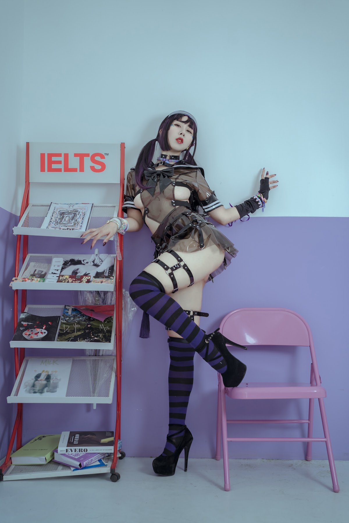Coser@云溪溪 (Yunx1x1) Vol.029 奶桃 幻想学院 - P13