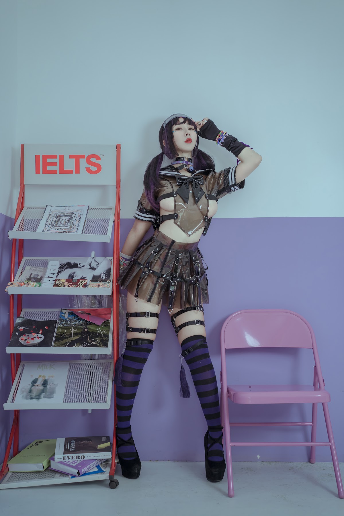 Coser@云溪溪 (Yunx1x1) Vol.029 奶桃 幻想学院 - P14