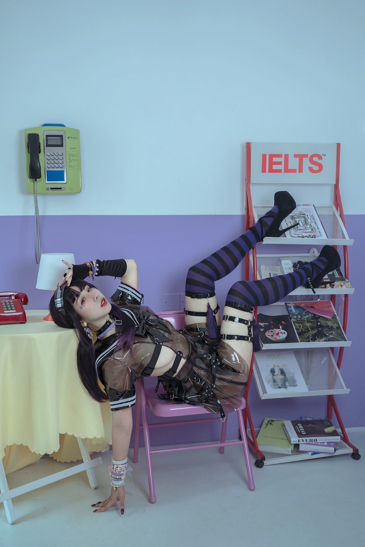 Coser@云溪溪 (Yunx1x1) Vol.029 奶桃 幻想学院 - P1