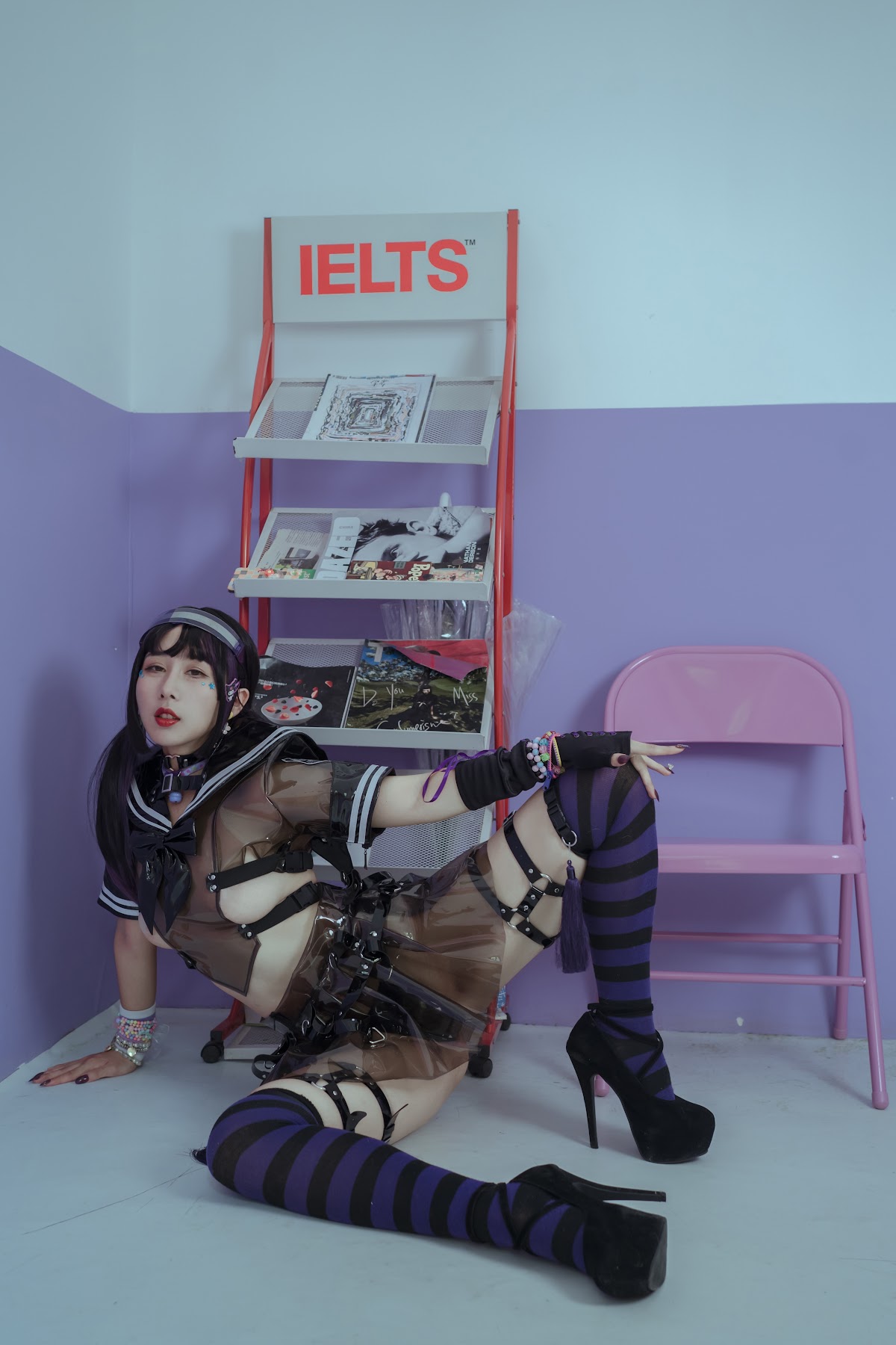 Coser@云溪溪 (Yunx1x1) Vol.029 奶桃 幻想学院 - P8