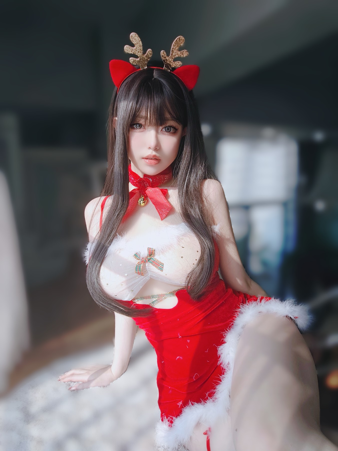 Coser@女主K – 圣诞麋鹿 - P100