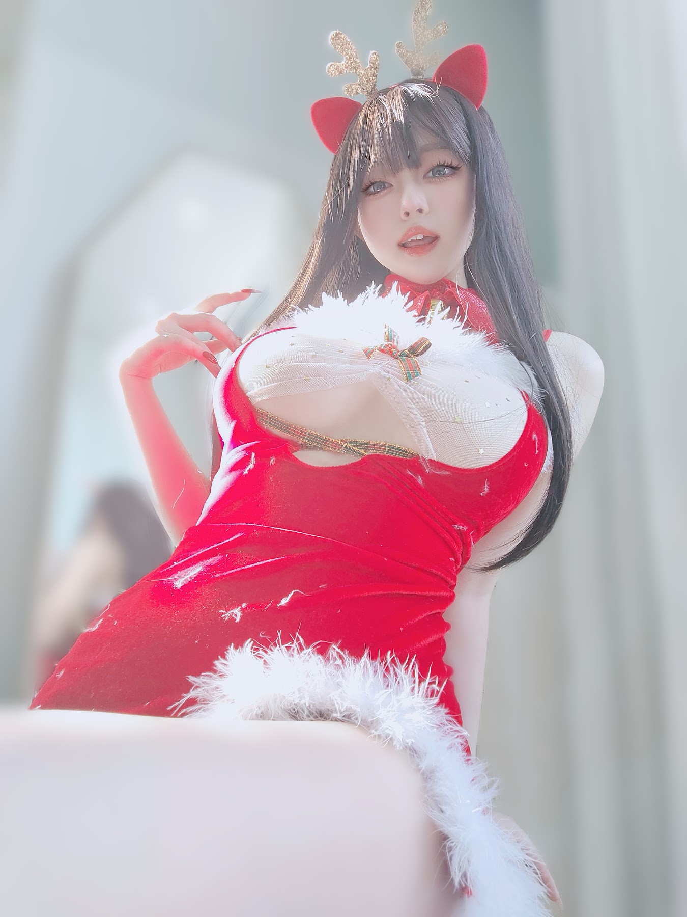 Coser@女主K – 圣诞麋鹿 - P17
