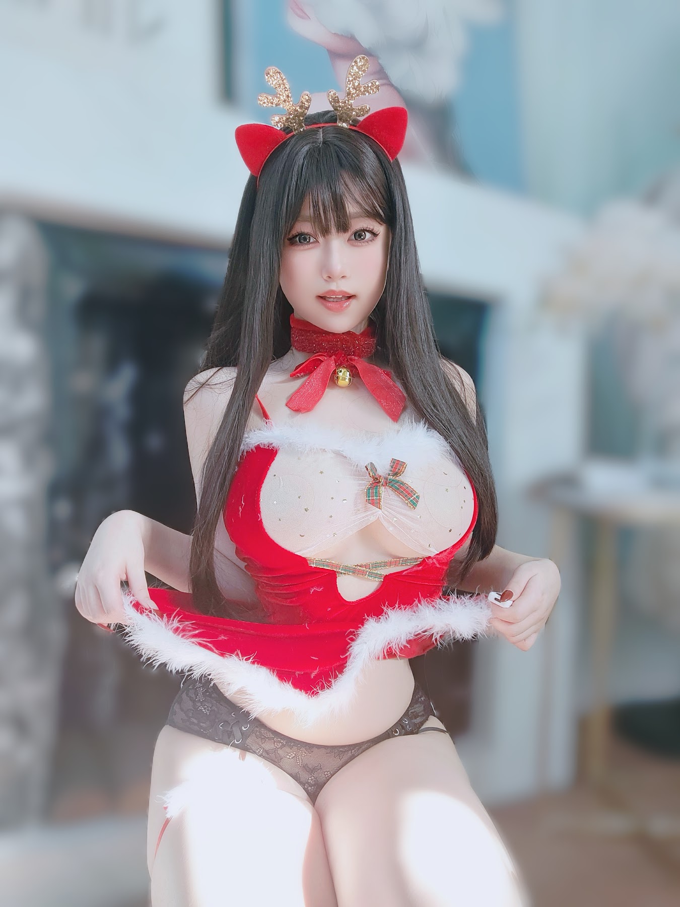 Coser@女主K – 圣诞麋鹿 - P42