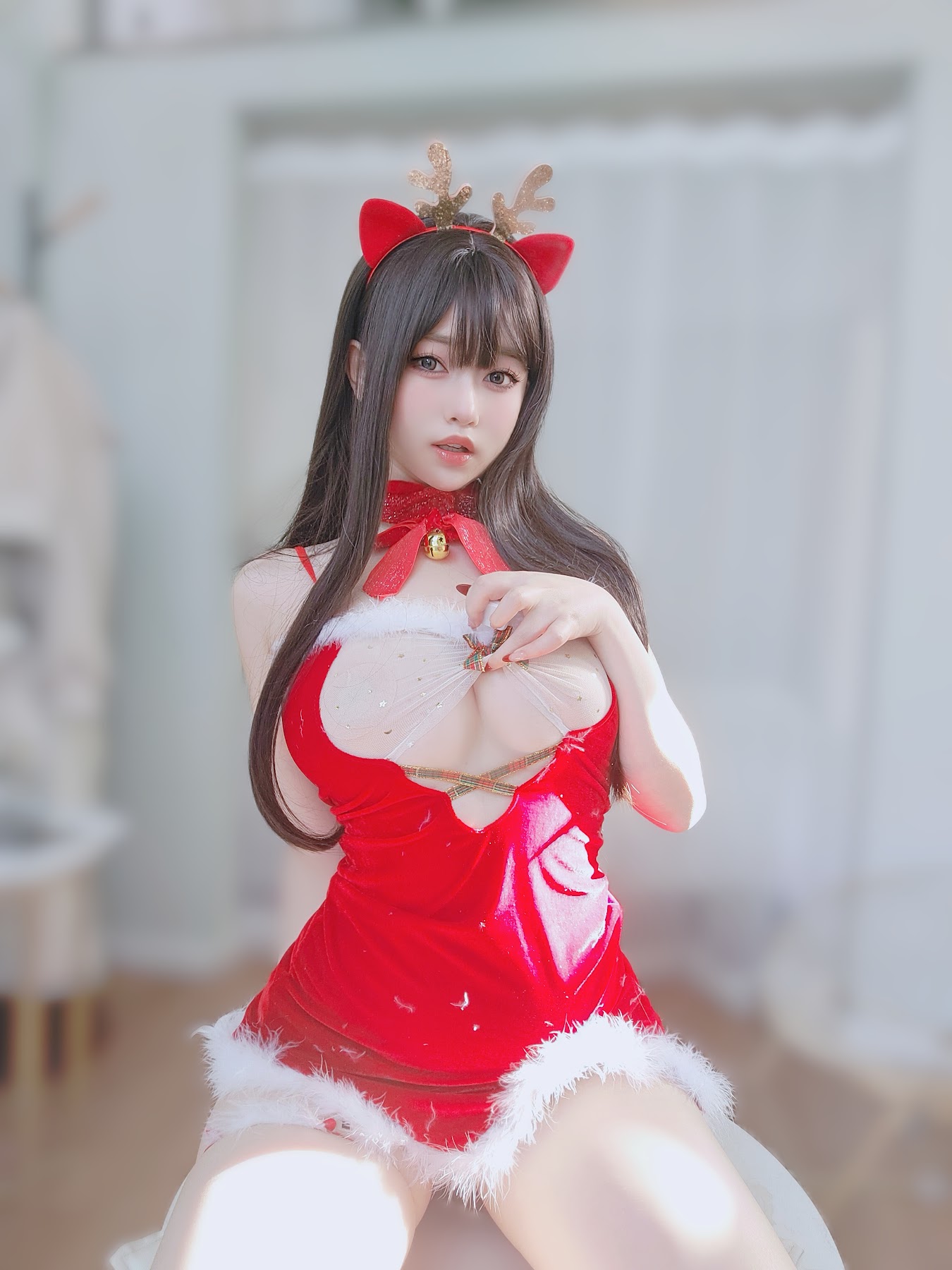 Coser@女主K – 圣诞麋鹿 - P48