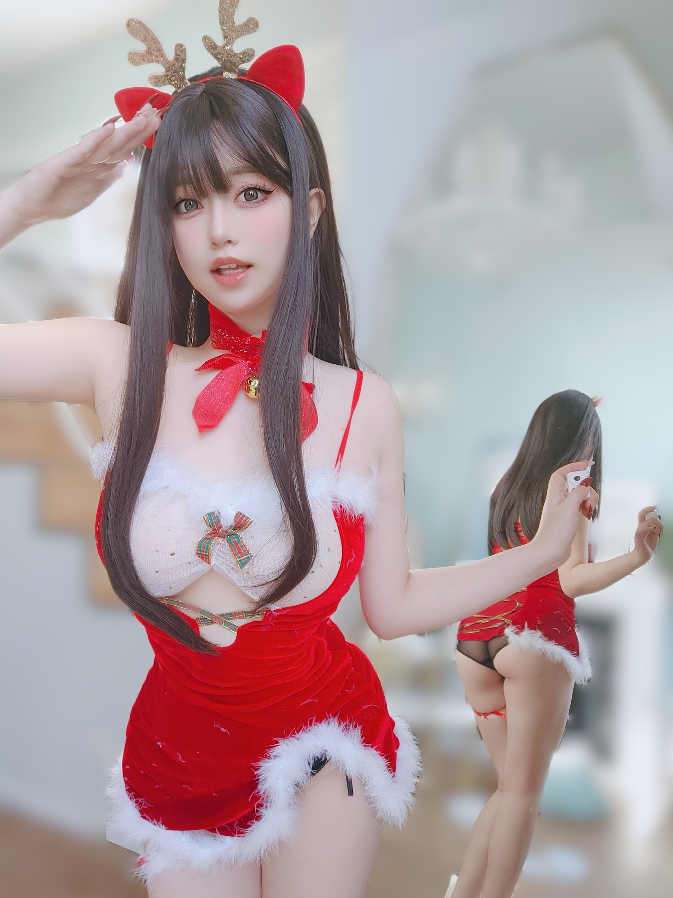 Coser@女主K – 圣诞麋鹿 - P57