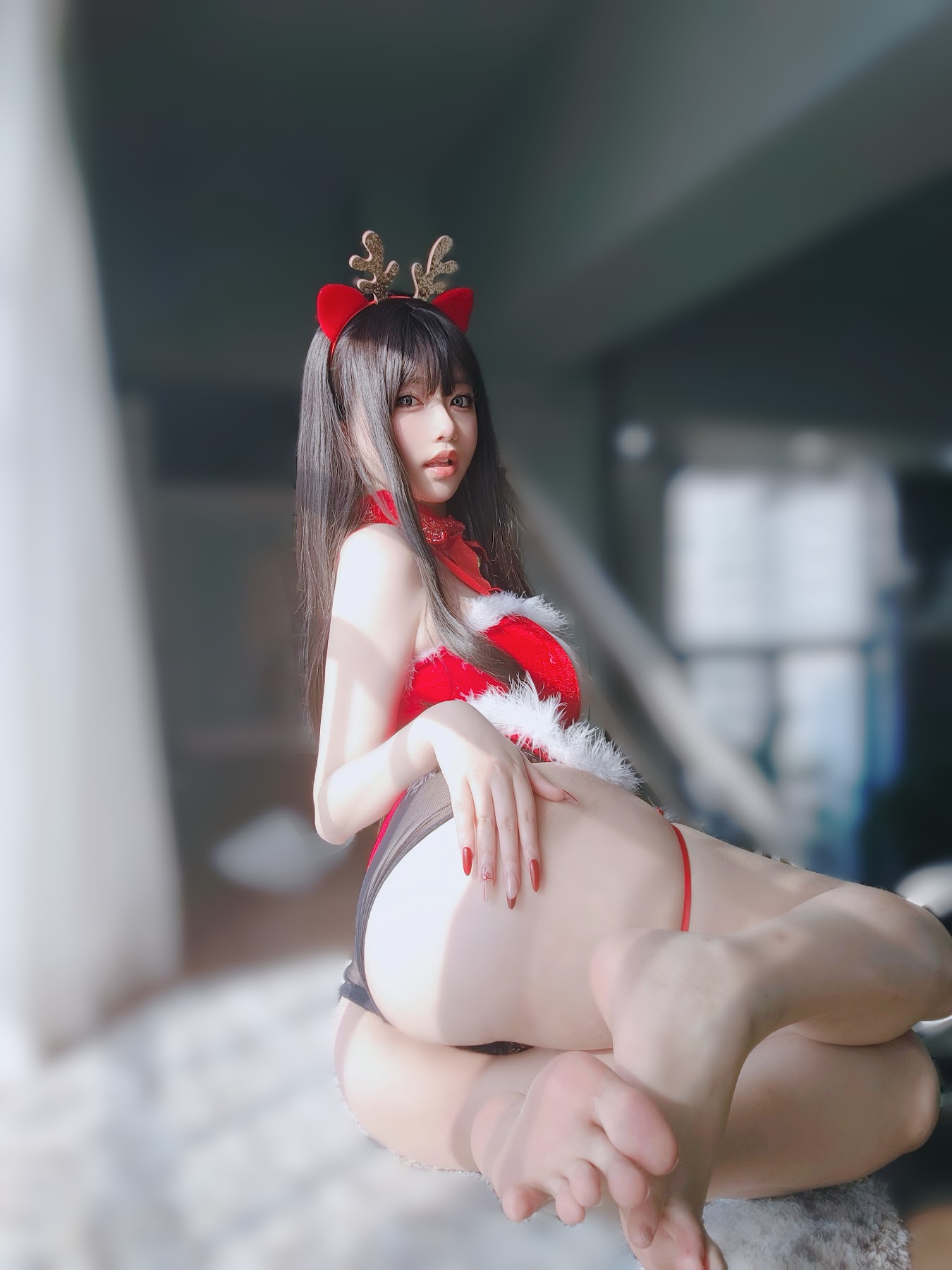 Coser@女主K – 圣诞麋鹿 - P81