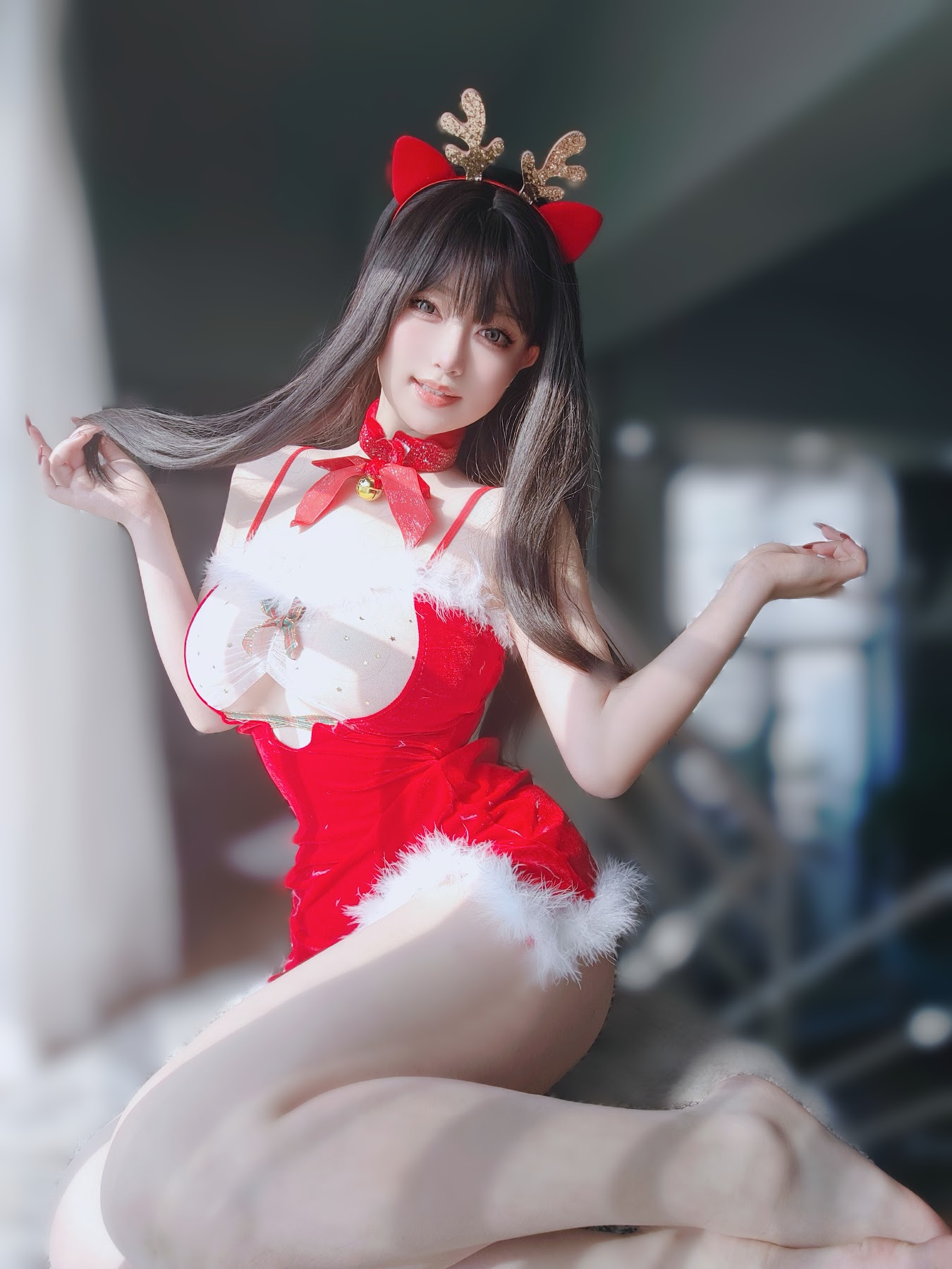 Coser@女主K – 圣诞麋鹿 - P83