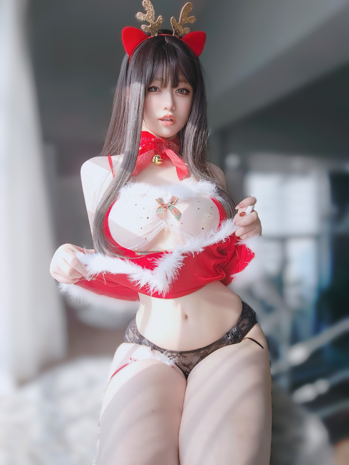 Coser@女主K – 圣诞麋鹿 - P87