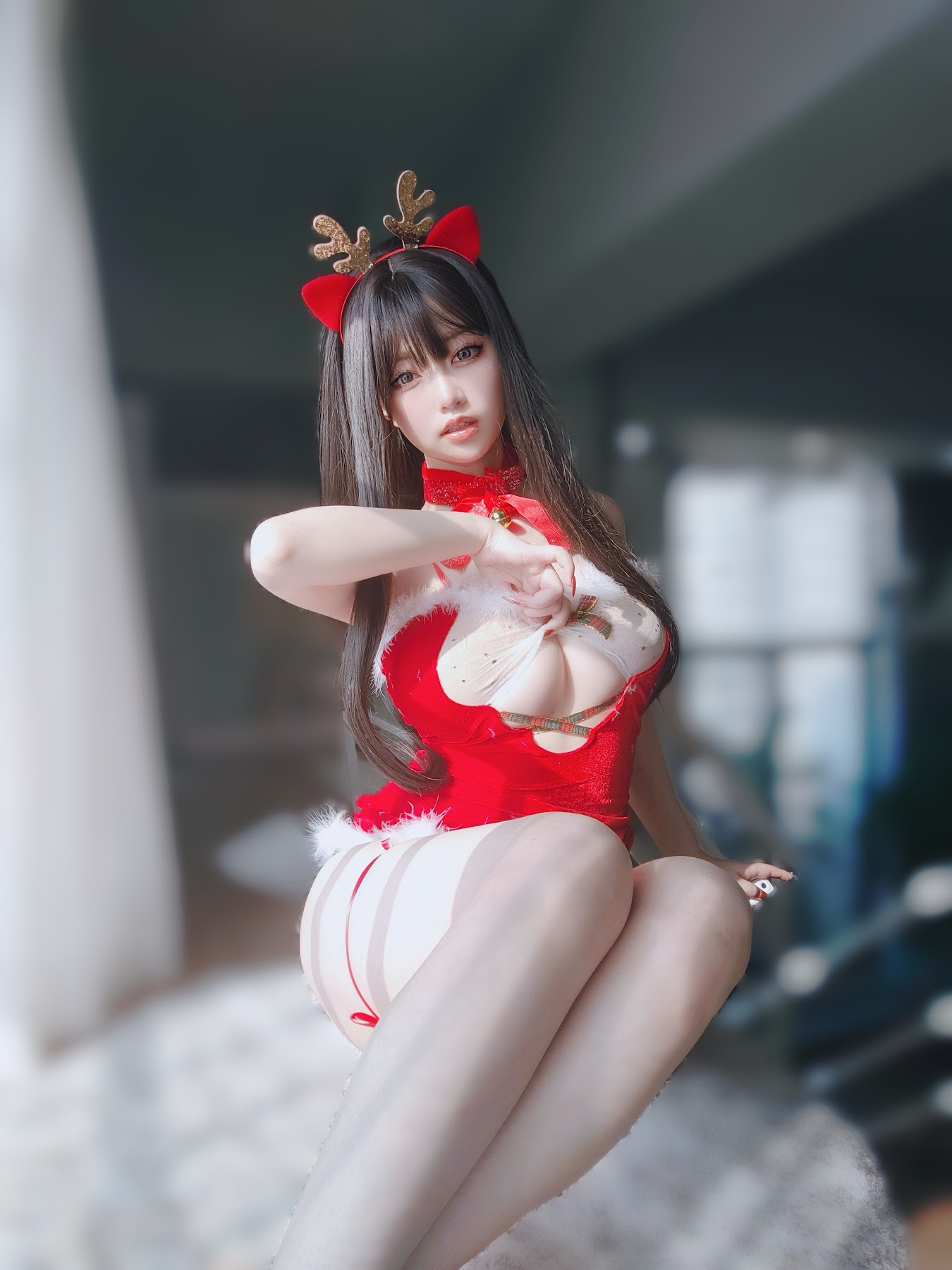 Coser@女主K – 圣诞麋鹿 - P88