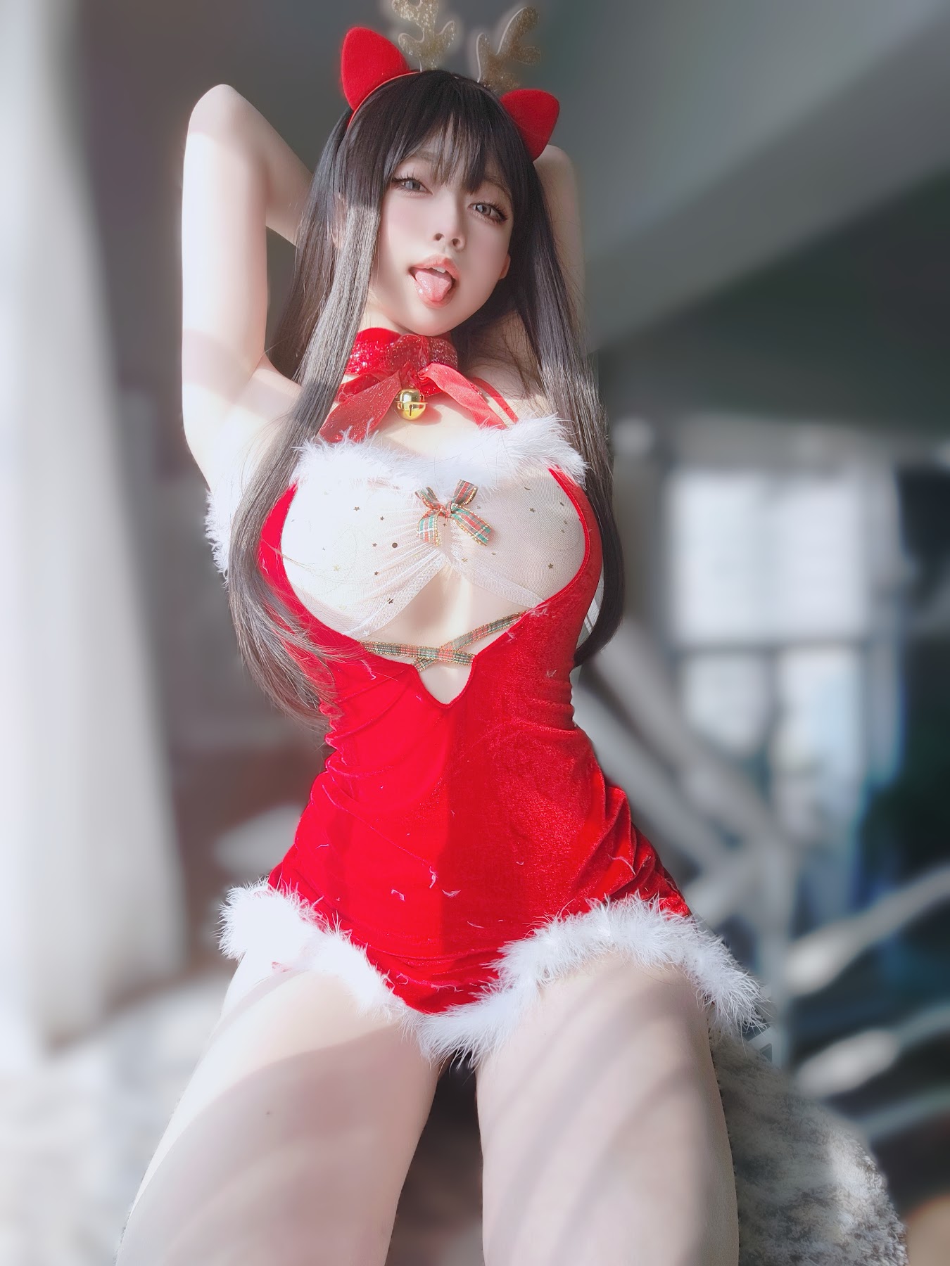 Coser@女主K – 圣诞麋鹿 - P91