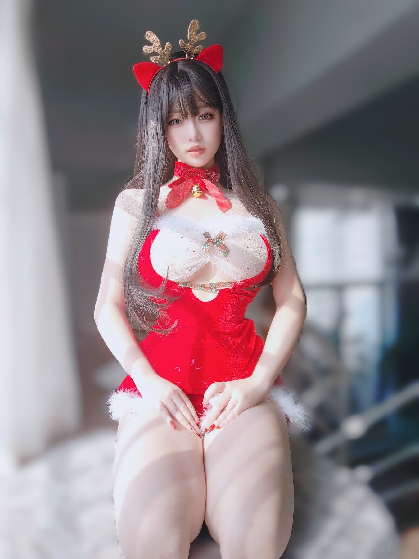 Coser@女主K – 圣诞麋鹿 - P94
