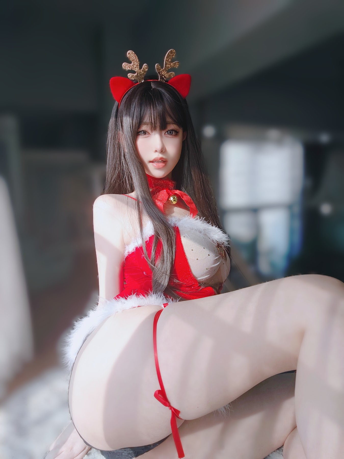 Coser@女主K – 圣诞麋鹿 - P95