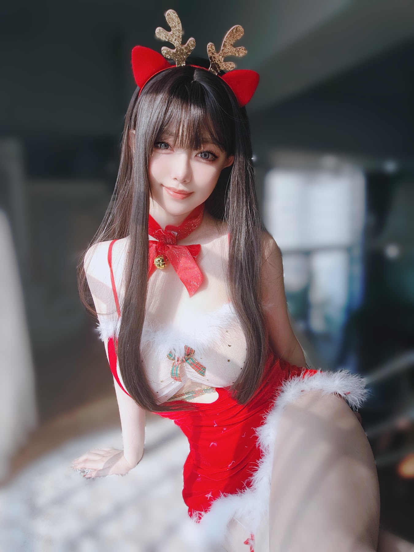 Coser@女主K – 圣诞麋鹿 - P98