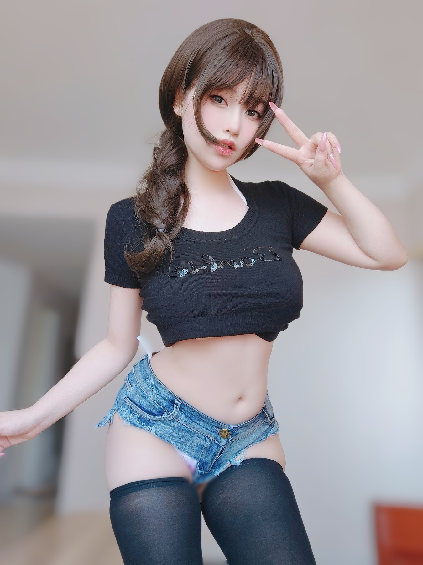 Coser@女主K – 性感一夏 - P87