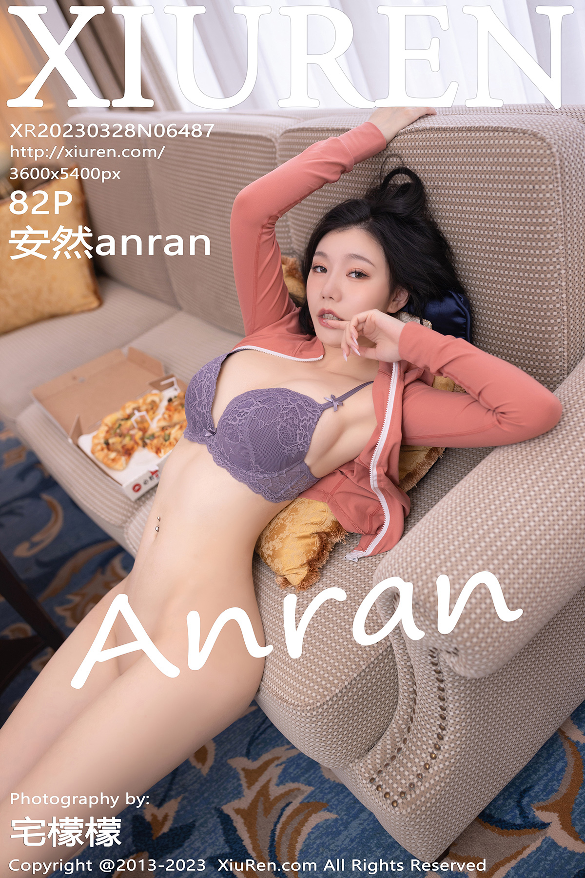 XIUREN No.6487 安然anran - P83